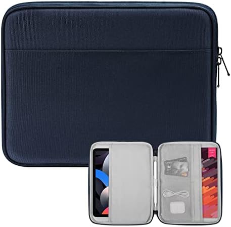 Dadanism 9-11 Pollici Custodia Borsa Protettiva Compatibile con iPad 10,2 2021-2019, iPad Air 5/4 10,9, iPad 10a Gen 10,9, iPad PRO 11 M2 2022-2018, Galaxy Tab A8 10,5/S6 Lite 10,4/S9 S8 11″, Indaco
