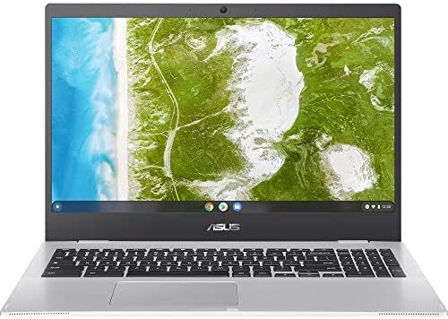 ASUS Chromebook CX1500CKA, Notebook con Monitor 15,6″ FHD Anti-Glare, Intel Celeron N4500, RAM 8GB, 64GB eMMC, ChromeOS, Argento