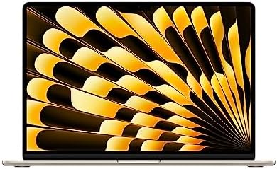 Apple 2023 MacBook Air portatile con chip M2: display Liquid Retina da 15,3″, 8GB di RAM, 256GB di archiviazione SSD, videocamera FaceTime HD a 1080p. Compatibile con iPhone/iPad – Galassia