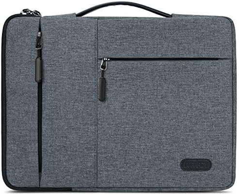 Lubardy Custodia PC 13-14 Pollici Impermeabile Antiurto Borsa Porta PC per Macbook Air/Pro 13-13,3 “Grigio