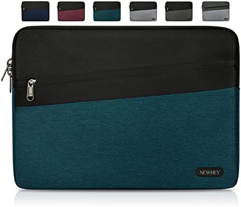 NEWHEY Custodia 14 Pollici Impermeabile Custodia Morbida Laptop Protettiva Antiurto Borsa Porta PC Compatibile con Macbook Air/Pro 14 Pollici, HP, Dell, Lenovo Blu