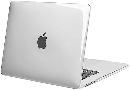 MOSISO Compatibile con MacBook Air 15 pollici Custodia 2024 2023 Rilascio A2941 M2 Chip con Liquido Retina Display & Touch ID, Protettivo Plastica Custodia Rigida Copertina, Cristallino