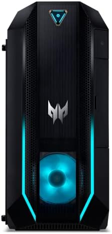Acer Predator Orion 3000 PO3-630 – Computer da gaming (Intel Core i5-11400F, 16 GB RAM, 1 TB SSD, NVIDIA GeForce RTX 3070, 2.6 GHz, senza sistema operativo, Ethernet, Wi-Fi) – PC Gaming Nero
