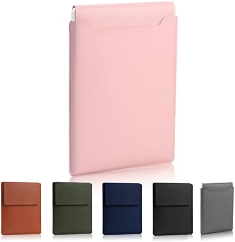 HexinYigjly Custodia per Laptop 13,3-14″, Custodia Imbottita per Laptop, Borsa Sottile e Versatile per Laptop Compatibile con Laptop 2022 Pro 14″/2015 Pro 13,3″/2015 Air 13,3″ (rosa)