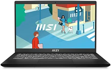 MSI Modern 15 B13M-448IT, Notebook 15.6″ FHD 60Hz, Intel i5-1335U, Inter Iris Xe, RAM 8GB DDR4 Onboard 3200MHz, 512GB SSDPCIe 3, WiFi 6, Win 11 Home, Layout e Garanzia ITA, Nero