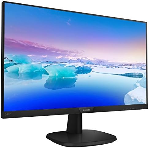 Philips 243V7QDSB – 24 Pollici FHD Monitor (1920×1080, 60 Hz, VGA, DVI, HDMI) Nero