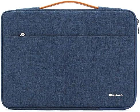 NIDOO 15,6 Pollici Laptop Sleeve Custodia Computer Portatile Borsa per 15.6″ Lenovo Ideapad 330 330S Legion Y730 ThinkPad T580 L580 X1 Extreme/HP EliteBook 755 G5 / dell Latitude 5590,Blu