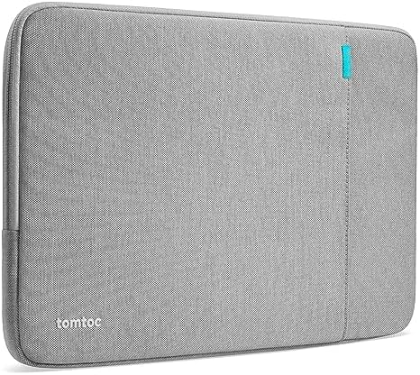 tomtoc 360° Custodia per 16 Pollici Nuovo MacBook Pro M3/M2/M1 Pro/Max A2991 A2780 A2485 A2141 2023-2019,Protezione integrale, Antiurto, Idrorepellente, Borsa per Laptop con Scomparto per Accessori