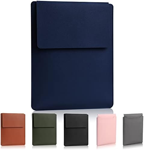 HexinYigjly Custodia per Laptop 13,3-14″, Custodia Imbottita per Laptop, Borsa Sottile e Versatile per Laptop Compatibile con Laptop 2022 Pro 14″/2015 Pro 13,3″/2015 Air 13,3″ (Blu Reale)