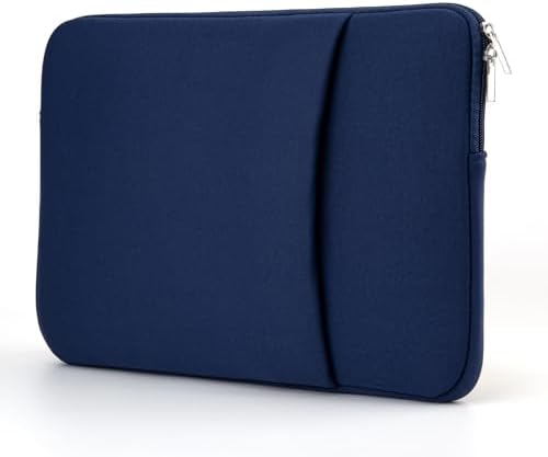 MicaYoung 15 Pollici Custodia Portatile Protettiva Borsa Porta PC Computer Notebook Sleeve Cover Compatibile con 15 Pollici MacBook Air M2/MacBook Pro 15 A1707 A1990(2016-2019), Blu Navy