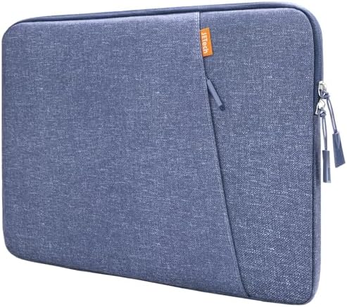 JETech Borsa per PC da 13,3 Pollici MacBook Air/Pro, 14 Pollici MacBook Pro 2021 M1, 13-13,6 Pollici Laptop Notebook, Impermeabile Custodia Sleeve Antiurto Caso con Tasche (Porpora)