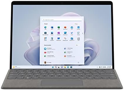 Microsoft Surface Pro 9 – 13″ – Alimentazione per Intel Evo, 12º gen Core i7, 16GB, 256GB con Iris Xe graphics – Windows 11, Platino