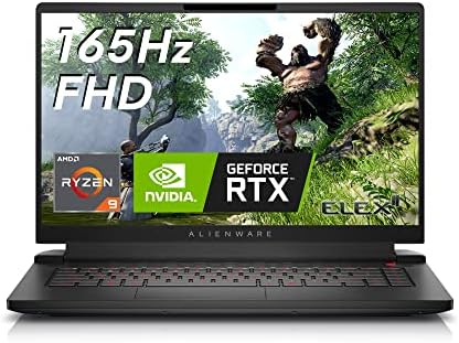 Alienware m15 R7 AMD Ryzen 9 6900HX AMD Portable Gaming 15.6″ Full HD Dark Side of the Moon 16 GB di RAM SSD 512 GB NVIDIA GeForce RTX 3070 Ti Win 11H Home Advanced Tastiera AZERTY Francese KB 86 Keys