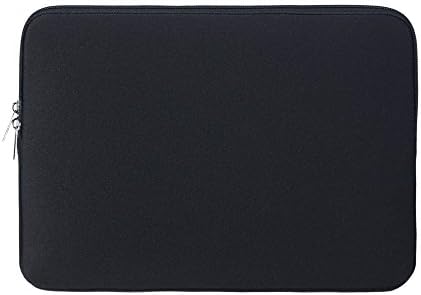 RAINYEAR 15 Pollici Custodia Protettiva per Laptop PC Computer Portatili Sleeve Caso Borsa da Trasporto Compatibile con MacBook Pro 15,4 appositamente per modello A1938 A1707 A1990,Nero