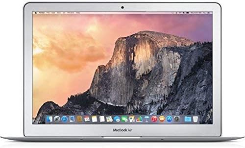 Presto 2015 Apple MacBook Air con 1.6GHz Intel Core i5 (13-pollici, 8GB RAM, 128GB SSD) (QWERTY US) Argento (Ricondizionato)