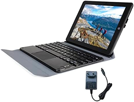 Tibuta Mini laptop 2 in 1, processore Windows 11 Intel N4020C touchscreen HD da 8,9 pollici con tastiera rimovibile 4 GB RAM, 64 GB ROM, adatto per affari, studio e intrattenimento (AZERTY Francia)