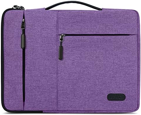 Lubardy Custodia PC 13-14 Pollici Impermeabile Antiurto Borsa Porta PC per Macbook Air/Pro 13-13,3 “Viola