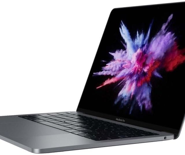 2017 Apple MacBook Pro con Intel Core i5 da 2,3GHz (13 pollici, 16GB RAM, 256GB di Memoria SSD) (AZERTY Francese) Grigio Siderale (Ricondizionato)