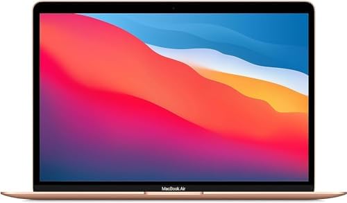 2020 Apple MacBook Air con 1.1GHz Intel Core i5 (13-pollici, 8GB RAM, 512GB SSD di Memoria) (QWERTY English) Oro (Ricondizionato)