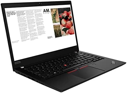 Lenovo ThinkPad T490 14 pollici 1920 x 1080 Full HD Intel Core i5 8265U 256 GB SSD HDD 16 GB memoria Windows 10 Pro con Windows 11 Upgrade Webcam Notebook Laptop (ricondizionato)