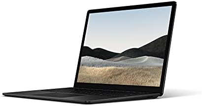 2021 Microsoft Surface Laptop 4 con Intel Core i7-1185G7 (13,5-pollici, 8GB RAM, 256GB SSD) (QWERTY Inglese) Nero (Ricondizionato)