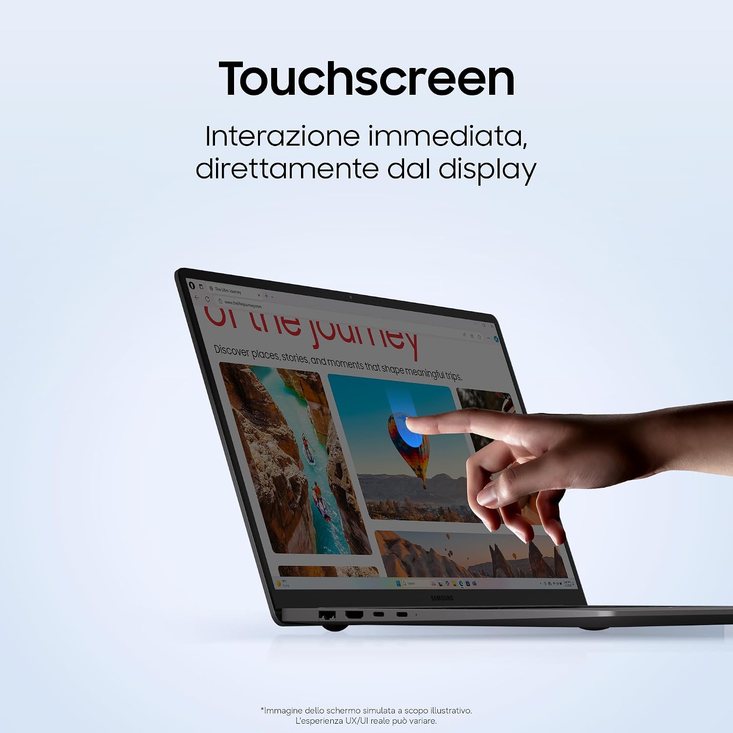 Samsung Galaxy Book6 (16″, Ultra 5 325, 16GB), Copilot+PC, Processore lntel Core Ultra 5 325, 256GB, Batteria Lunga Durata, Portatile, Design Sottile, Display IPS, Galaxy AI, Gray [ver. Italiana]